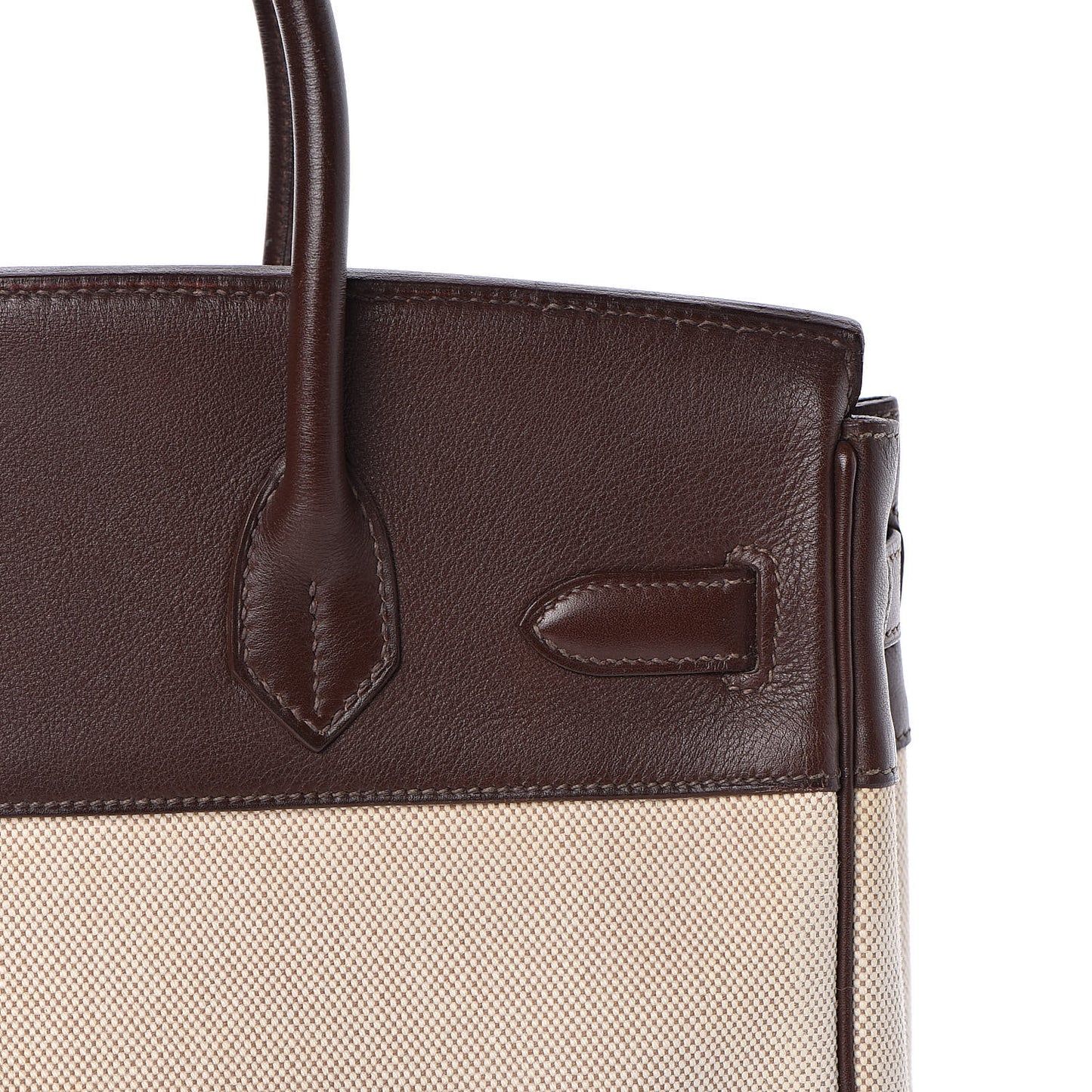 Toile Swift Birkin 30 Chocolate