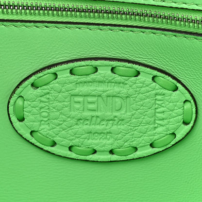 Fendi Cuoio Roma Sellerissima Nappa Sintetica Tape Stitch Baguette Edamame 6 of 13