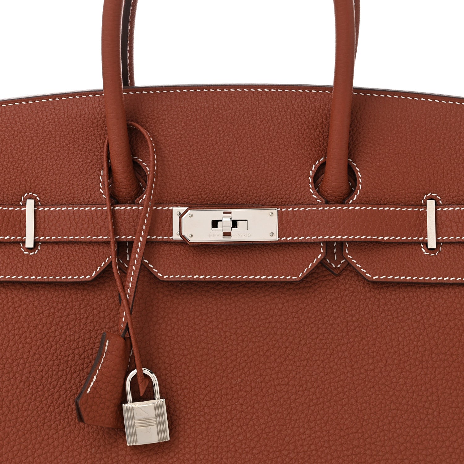 Hermes Togo Birkin 35 Sienne 8 of 11