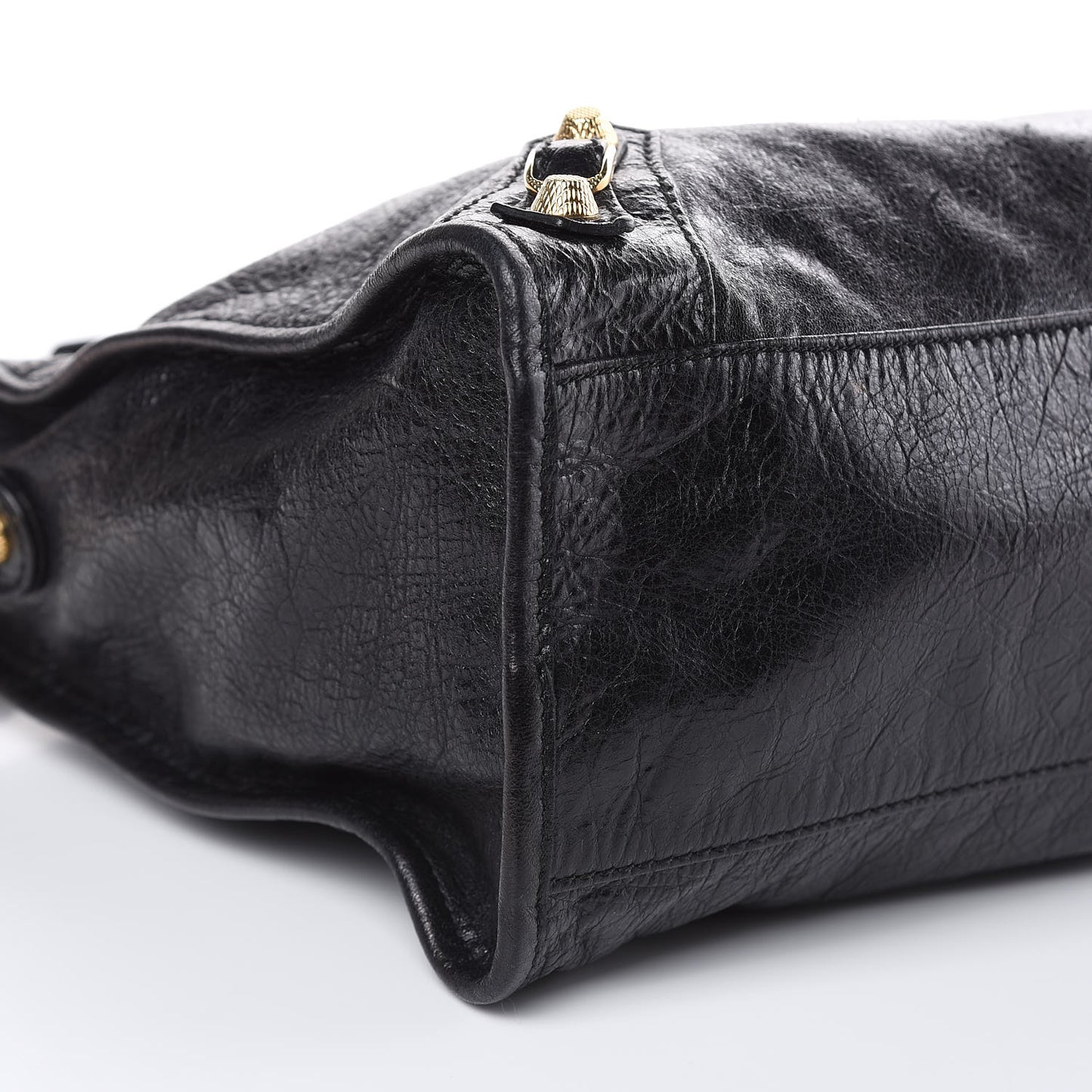 Agneau Giant 12 Gold Hardware City Black