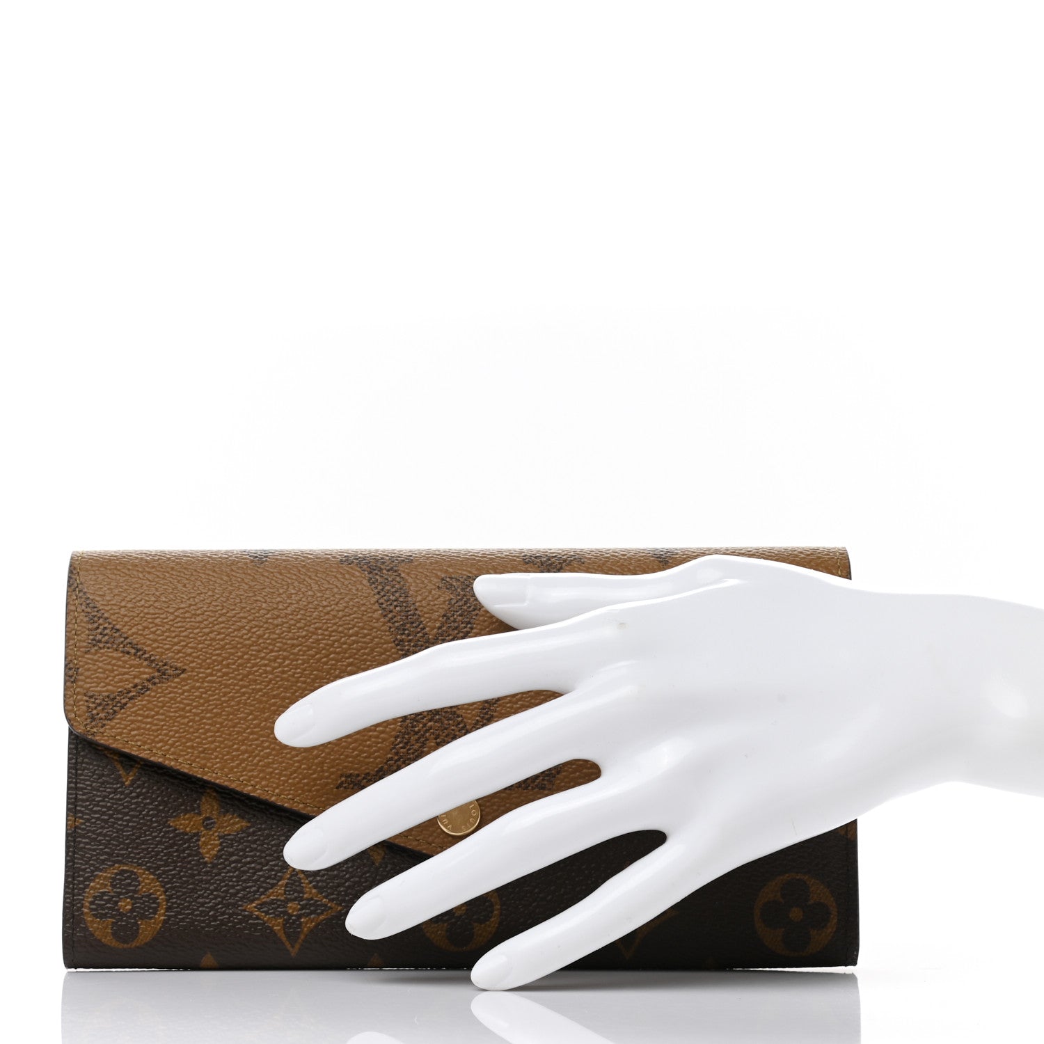 Louis Vuitton Reverse Monogram Giant Sarah Wallet 2 of 6