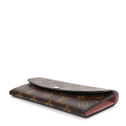 Louis Vuitton Monogram Emilie Wallet Rose Ballerine 8 of 8
