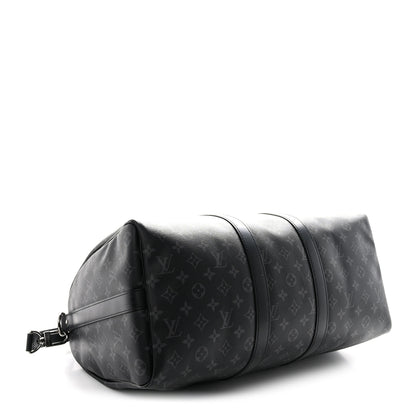 Louis Vuitton Monogram Eclipse Keepall Bandouliere 45 3 of 9