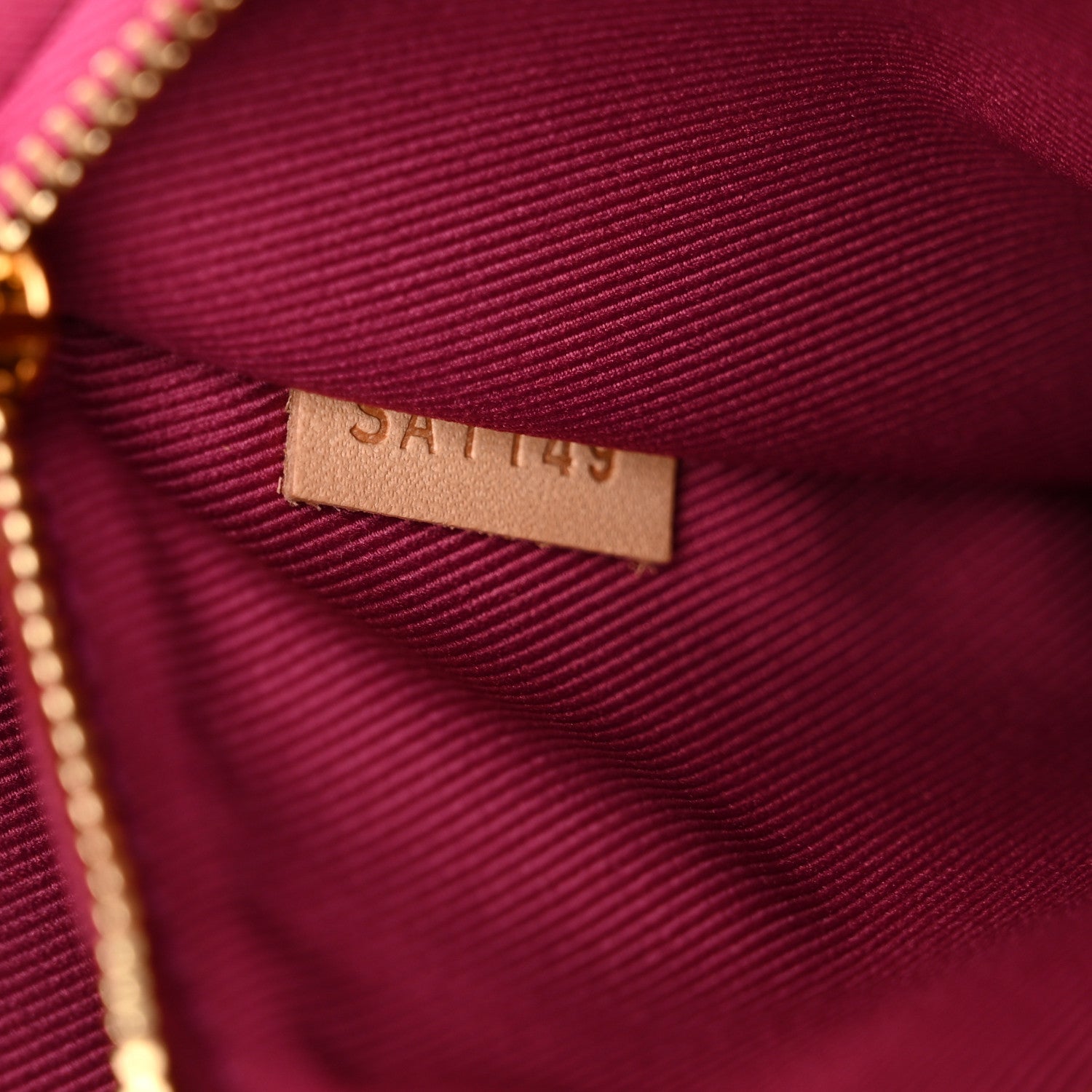 Louis Vuitton Monogram Cluny BB Bordeaux Fuchsia 7 of 11