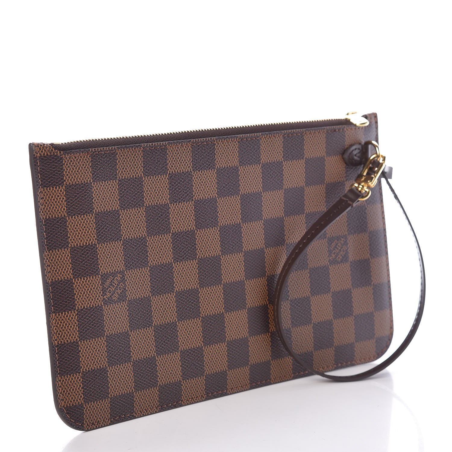 Louis Vuitton Damier Ebene Neverfull MM GM Pochette 3 of 8