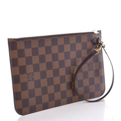 Louis Vuitton Damier Ebene Neverfull MM GM Pochette 3 of 8