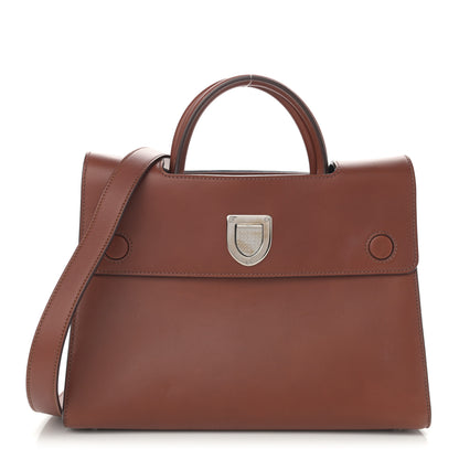 Christian Dior Smooth Calfskin Medium Diorever Flap Brown 1 of 12
