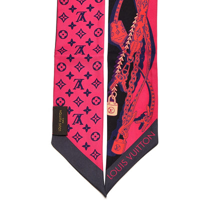 Louis Vuitton Silk Dreamonogram Bandeau Pink Glitter 5 of 5