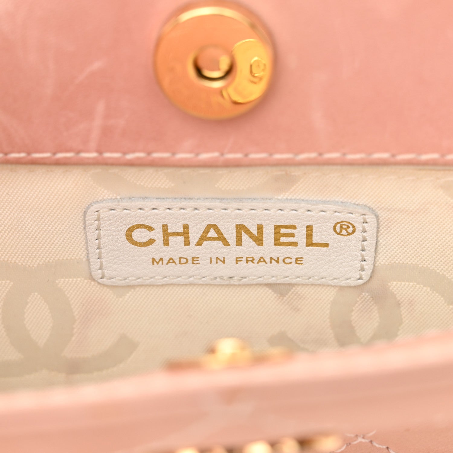 Chanel Lambskin Quilted Mini Evening Bag Pink 6 of 14