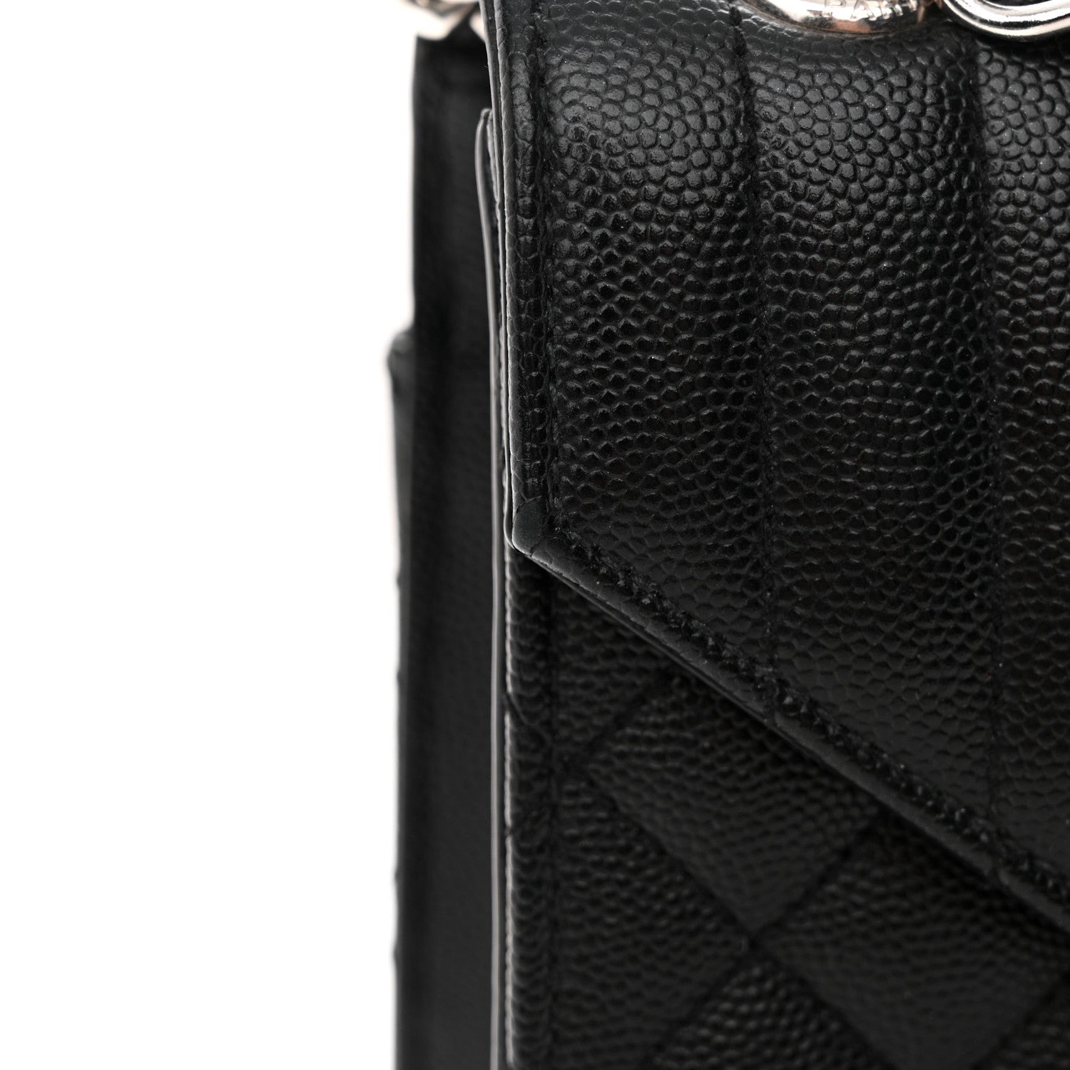 Saint Laurent Grain De Poudre Textured Mixed Matelasse Triquilt Medium Monogram Satchel Black 14 of 15