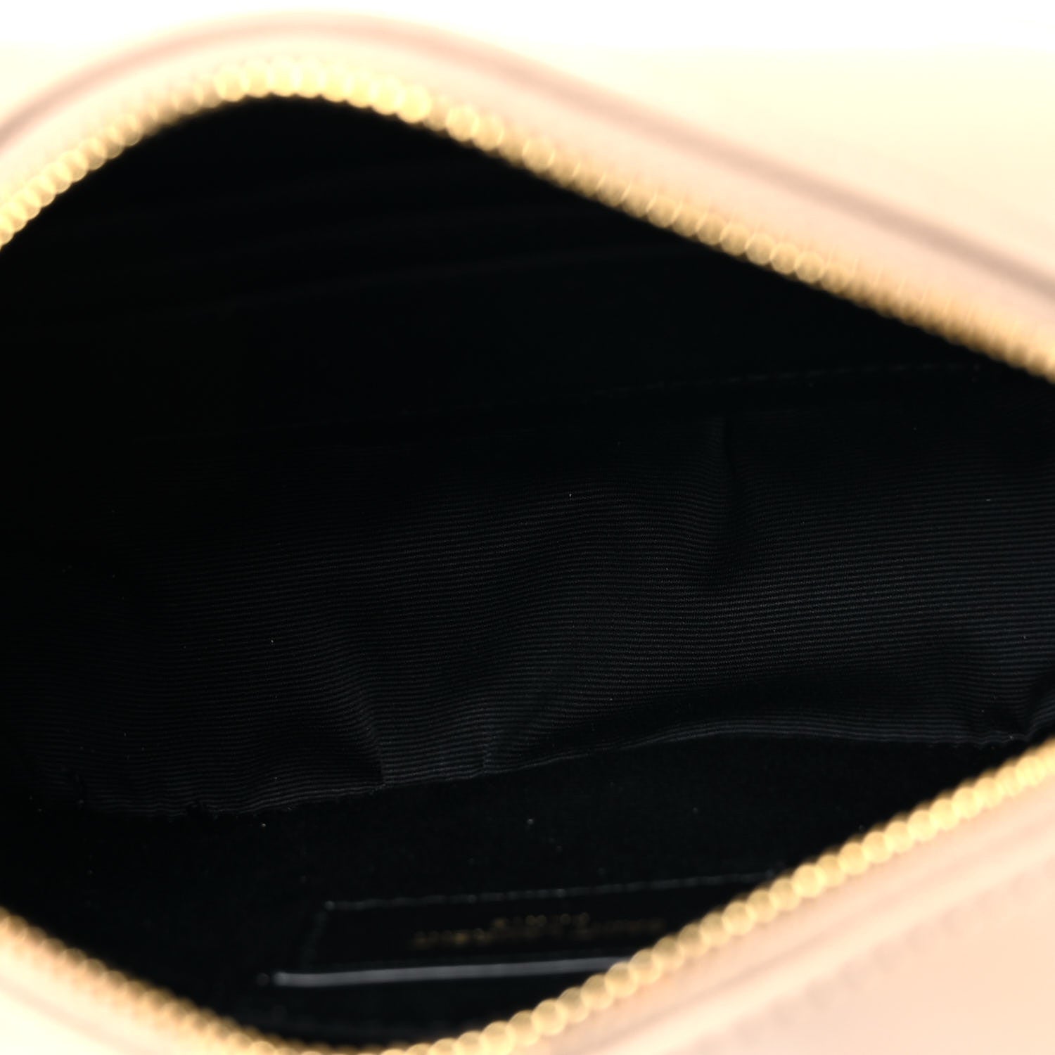 Saint Laurent Calfskin Matelasse Monogram Lou Belt Bag Dark Beige 6 of 8
