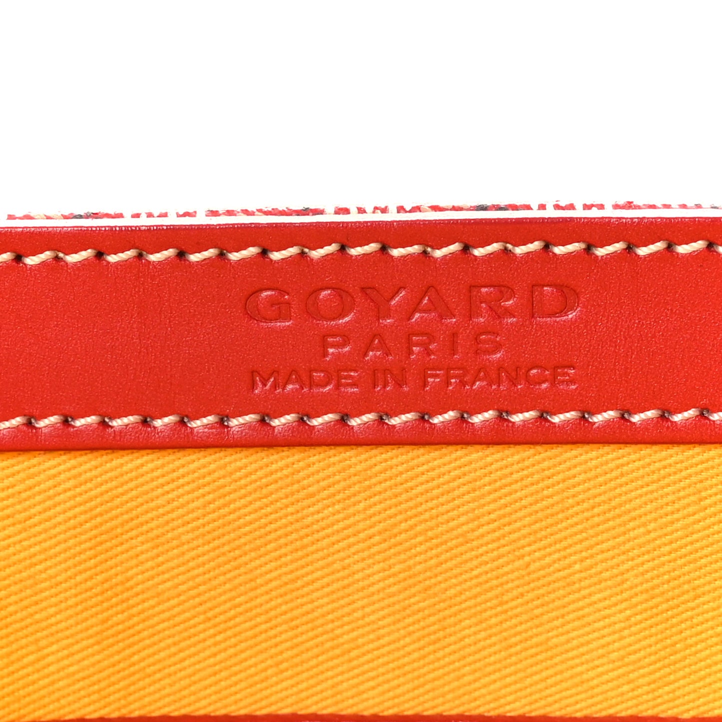 Goyardine Comores GM Tote Red