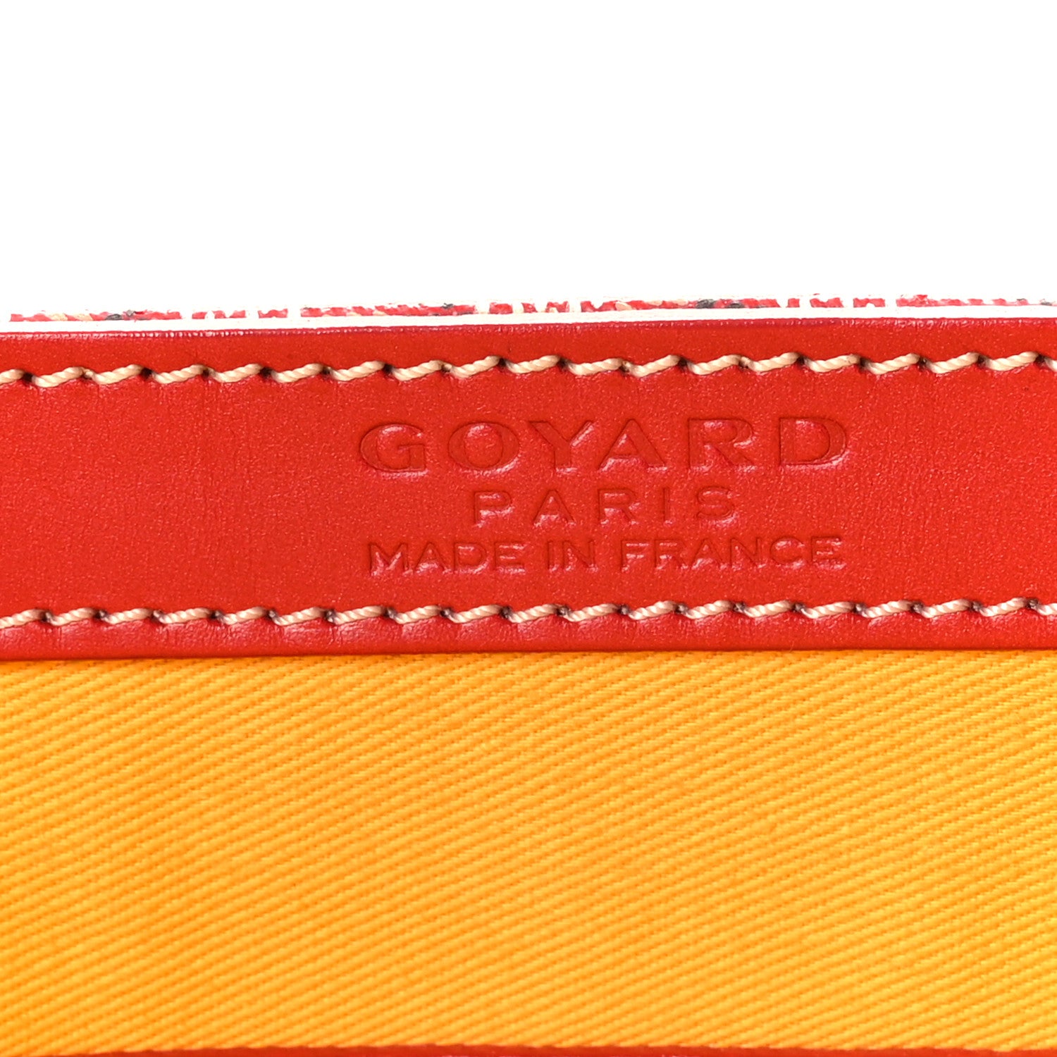 Goyard Goyardine Comores GM Tote Red 6 of 9