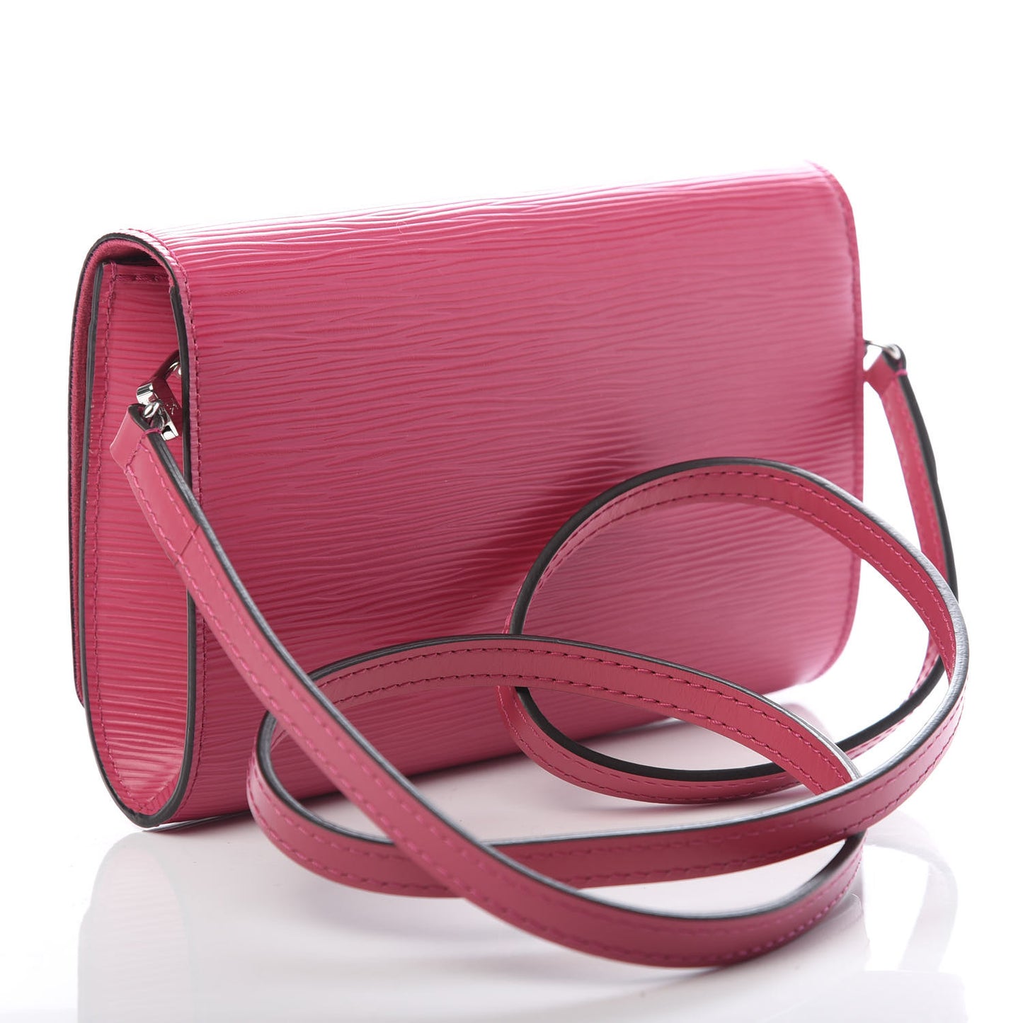 Epi Louise Strap PM Hot Pink