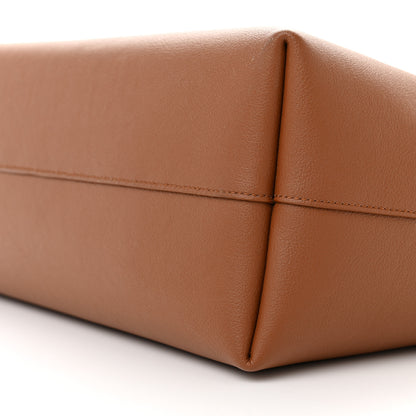 Saint Laurent Calfskin Large Shopping Tote Dark Tan 11 of 12