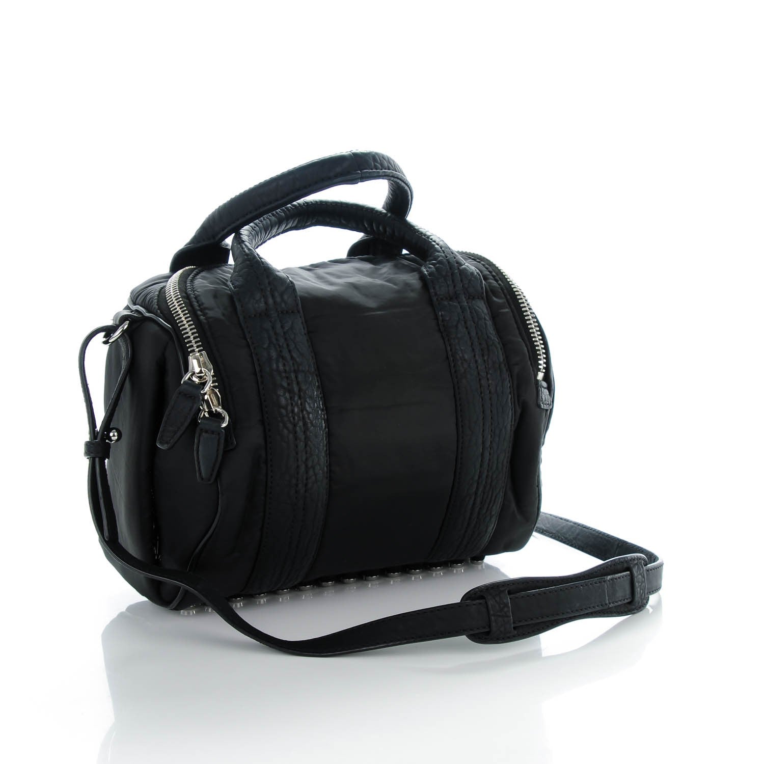 Alexander Wang Nylon Rockie Black Rhodium Hardware 3 of 9