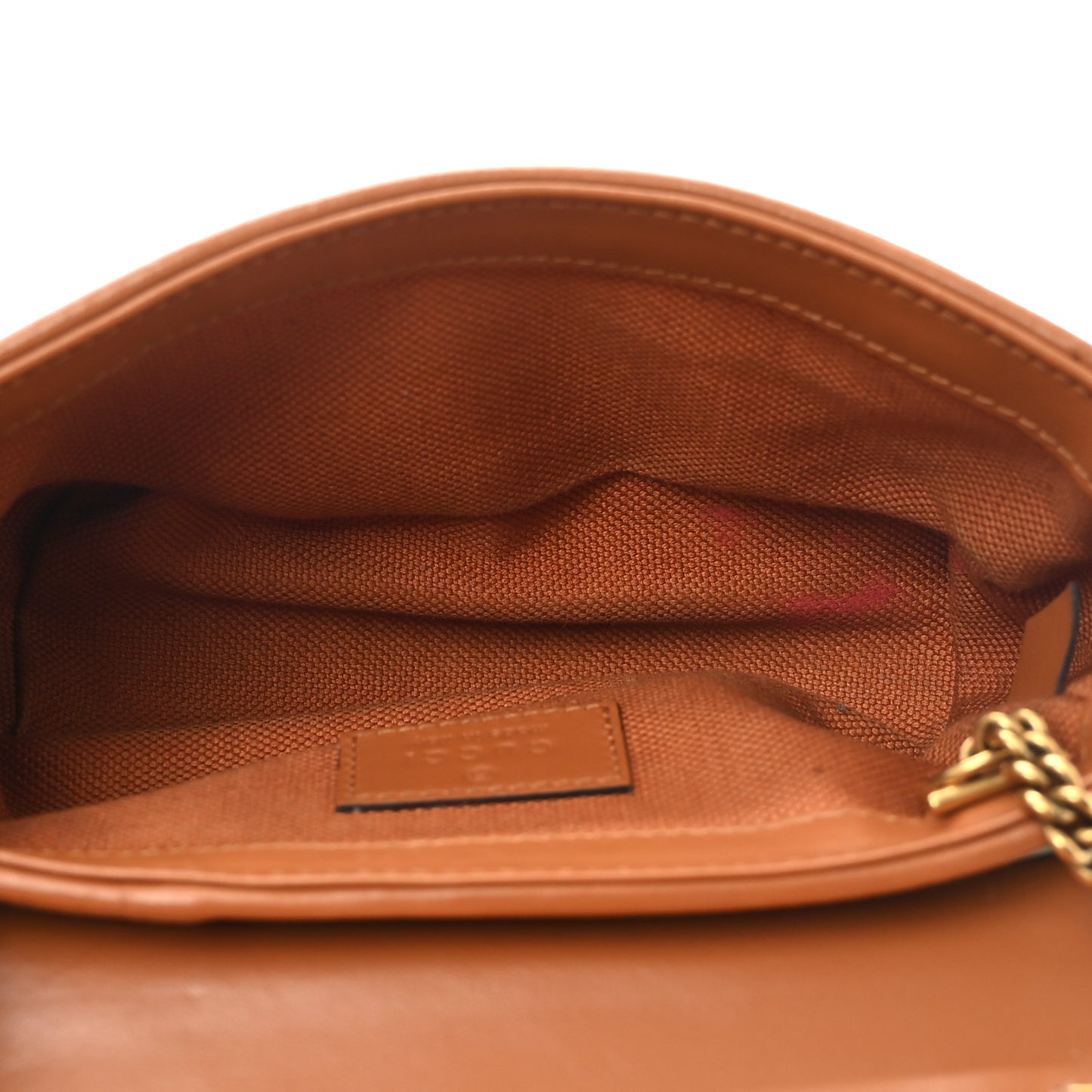 Monogram Multicolor Matelasse Diagonal Super Mini GG Marmont Shoulder Bag Azure Harness Brown