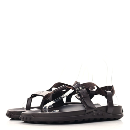 Hermes Calfskin Womens Inboard Sandals 37 4 of 12
