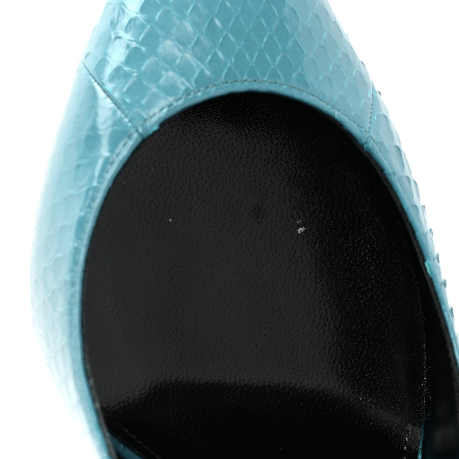 Saint Laurent Ayers Zoe 105 Pump 38 Water Marine 10 of 11