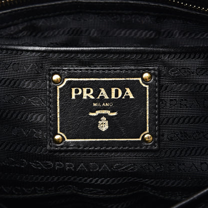Prada Tessuto Nylon Gaufre Tote Black 5 of 13