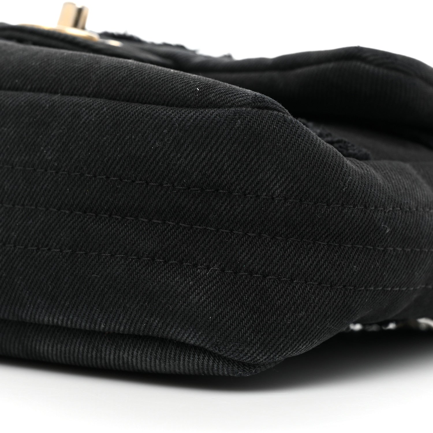 Chanel Denim Coco Flap Black 8 of 21