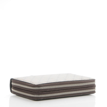 Gucci GG Supreme Monogram Travel Document Case Dark Brown 4 of 8