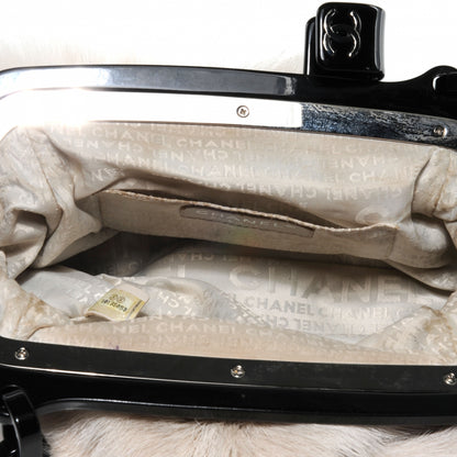 Chanel Lapin Fur N°5 Frame Bag 5 of 8