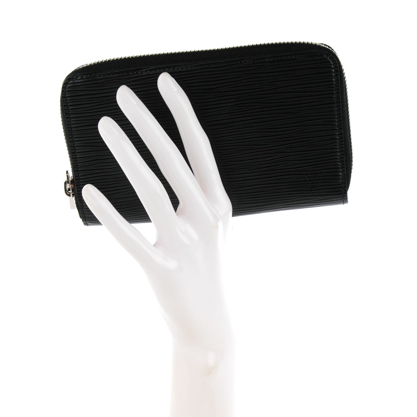 Epi Zippy Compact Wallet Black