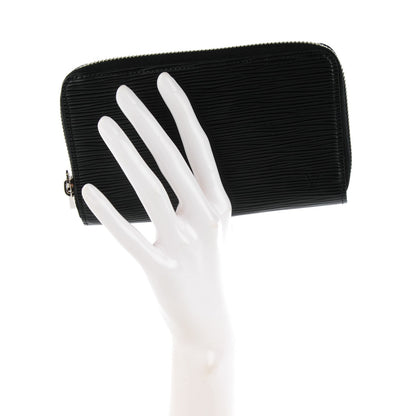 Louis Vuitton Epi Zippy Compact Wallet Black 2 of 7