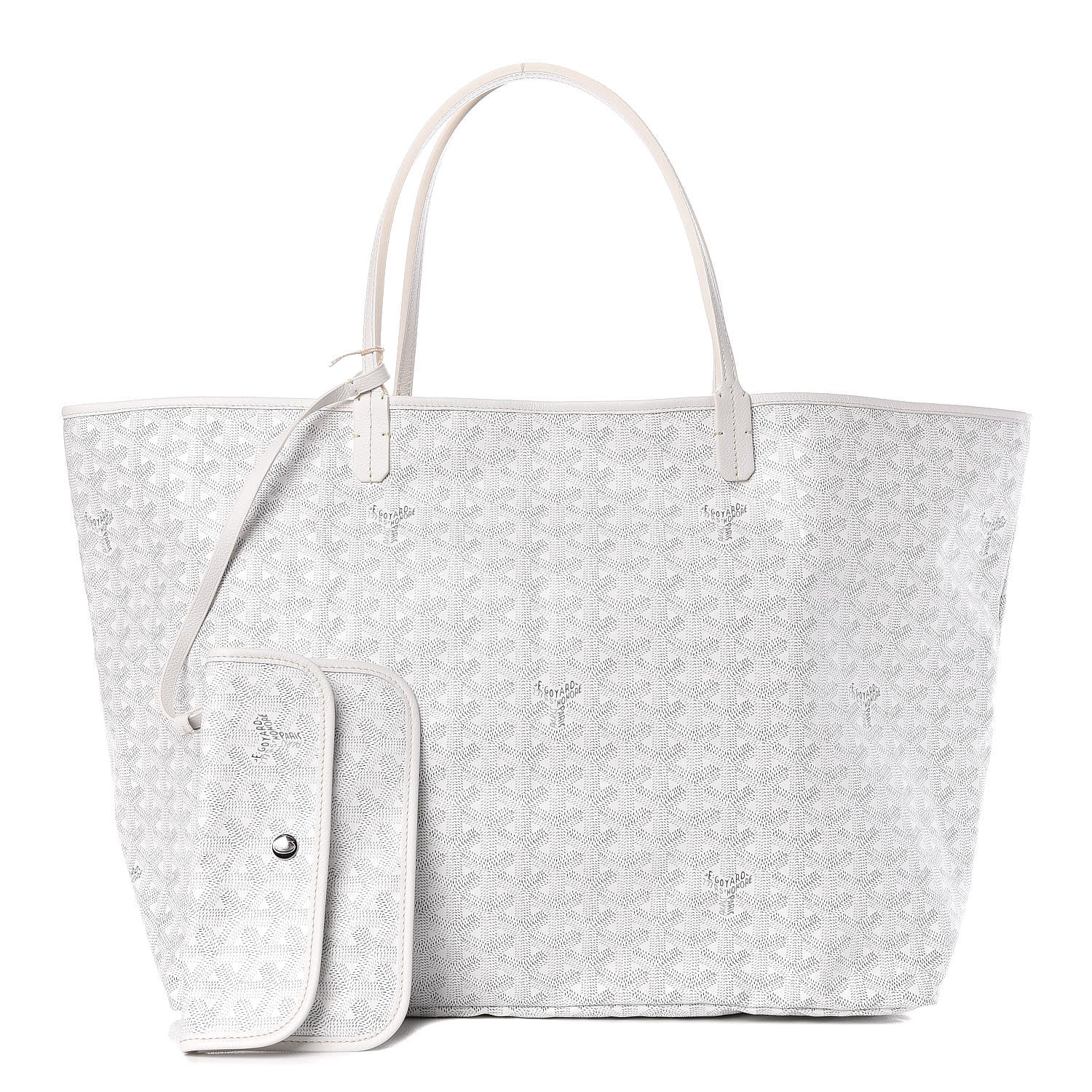 Goyard Goyardine Saint Louis GM White 1 of 11