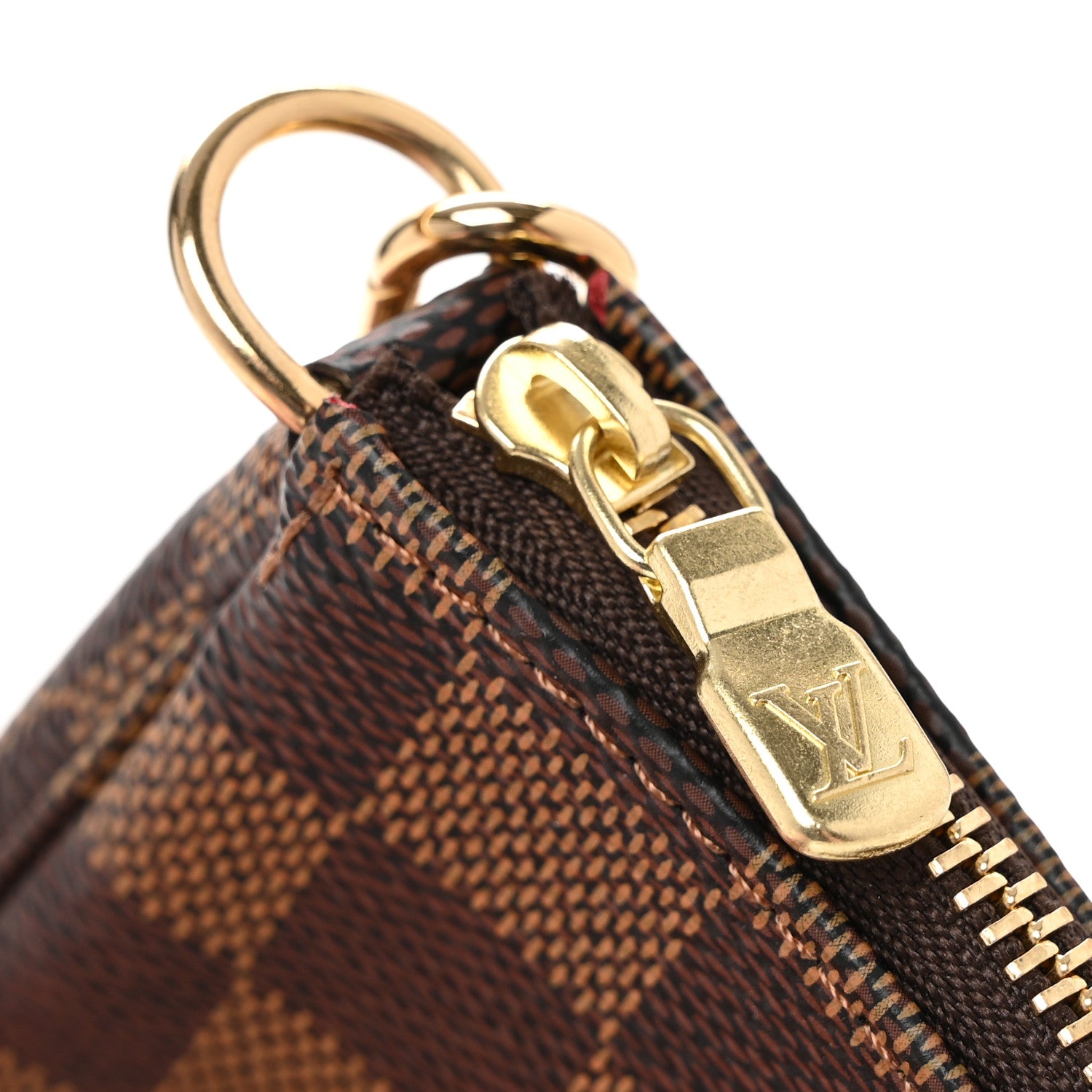 Louis Vuitton Damier Ebene Mini Pochette Accessories 8 of 9