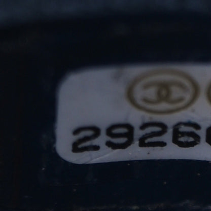 Chanel Lambskin Resin Elegant Chain Vanity Case Black 7 of 9