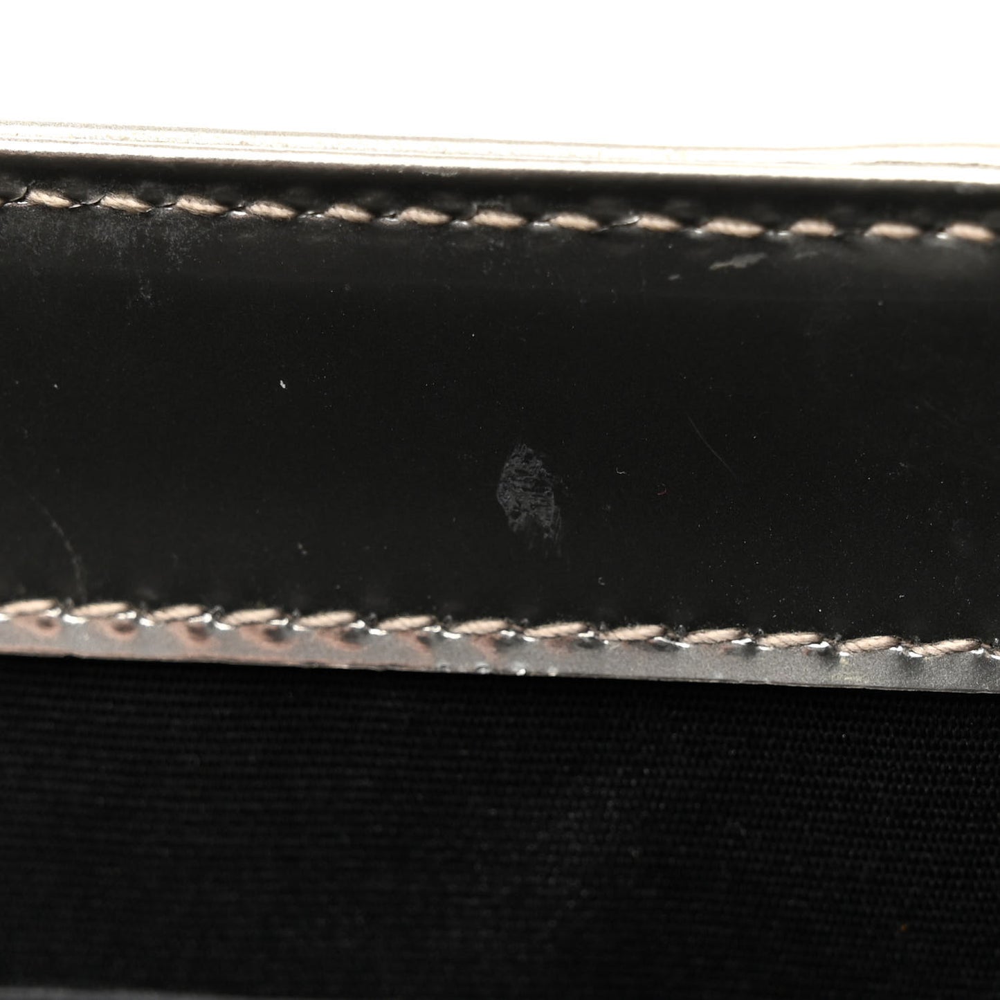 Metallic Calfskin Serpenti Forever Top Handle Silver