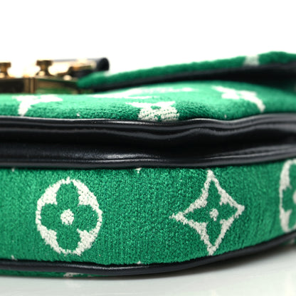 Louis Vuitton Monogram Jacquard Velvet Micro Metis Green 6 of 9