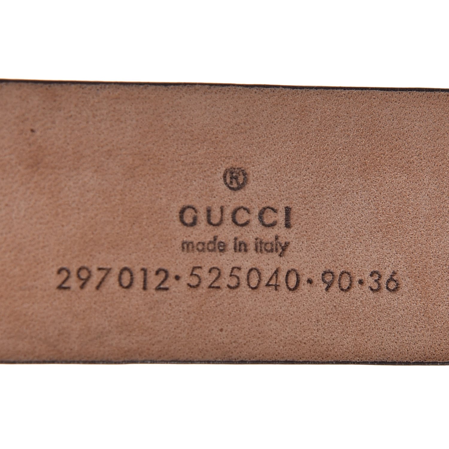 Gucci Microguccissima Belt 90 36 Dark Brown 5 of 5