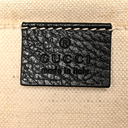 Gucci Dollar Calfskin Crystal Web Medium Dionysus Bamboo Top Handle Bag Black Black Diamond 6 of 14