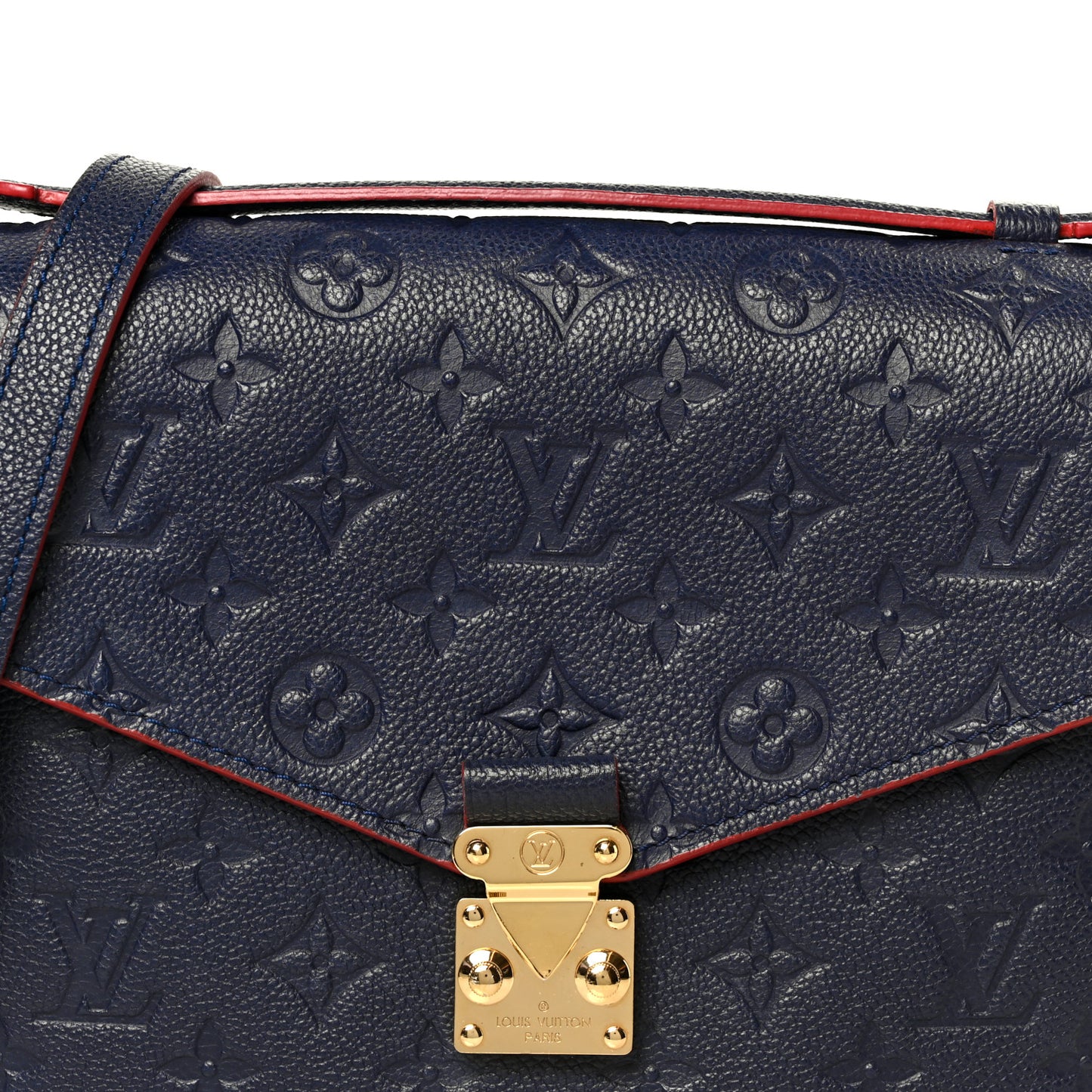 Empreinte Pochette Metis Marine Rouge