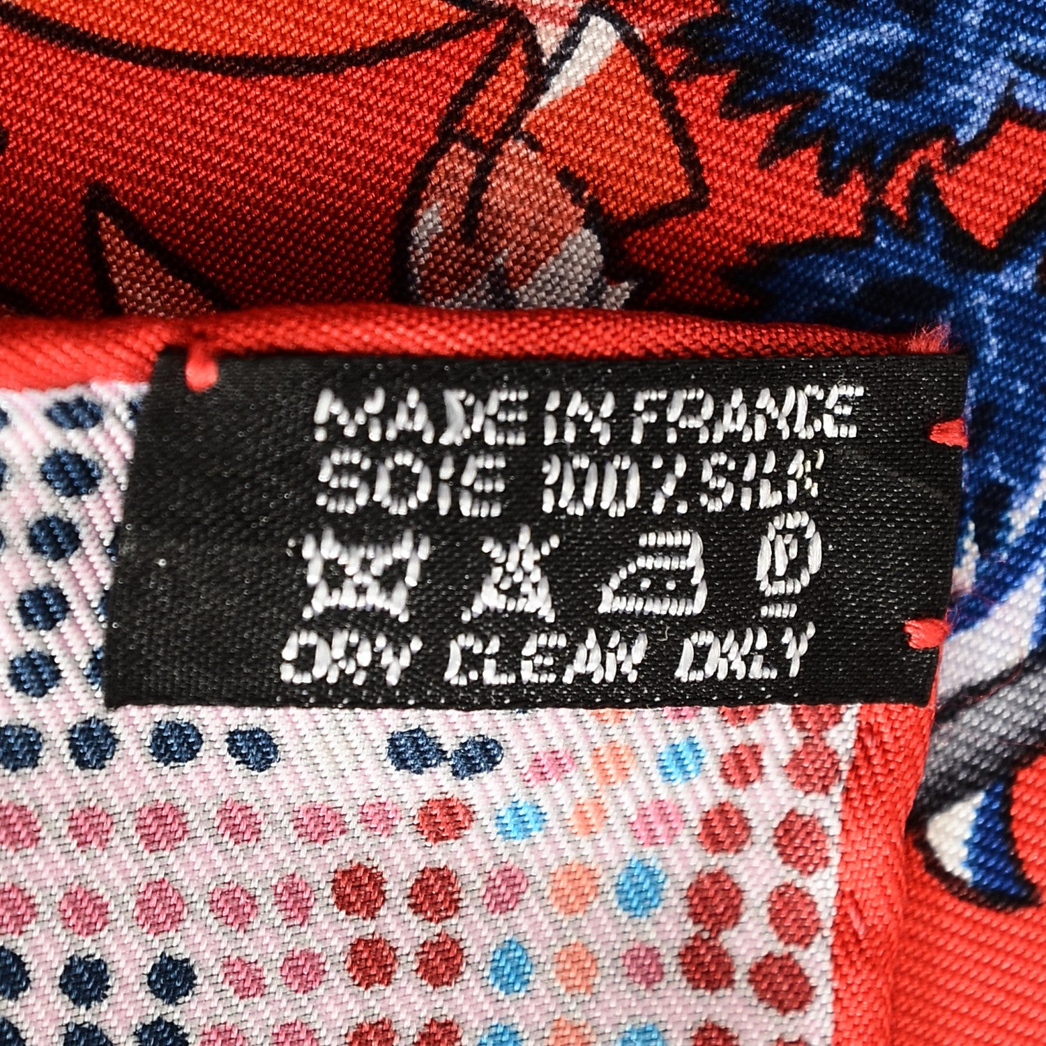 Hermes Silk Fleurs D'Ecosse Scarf 90 8 of 8