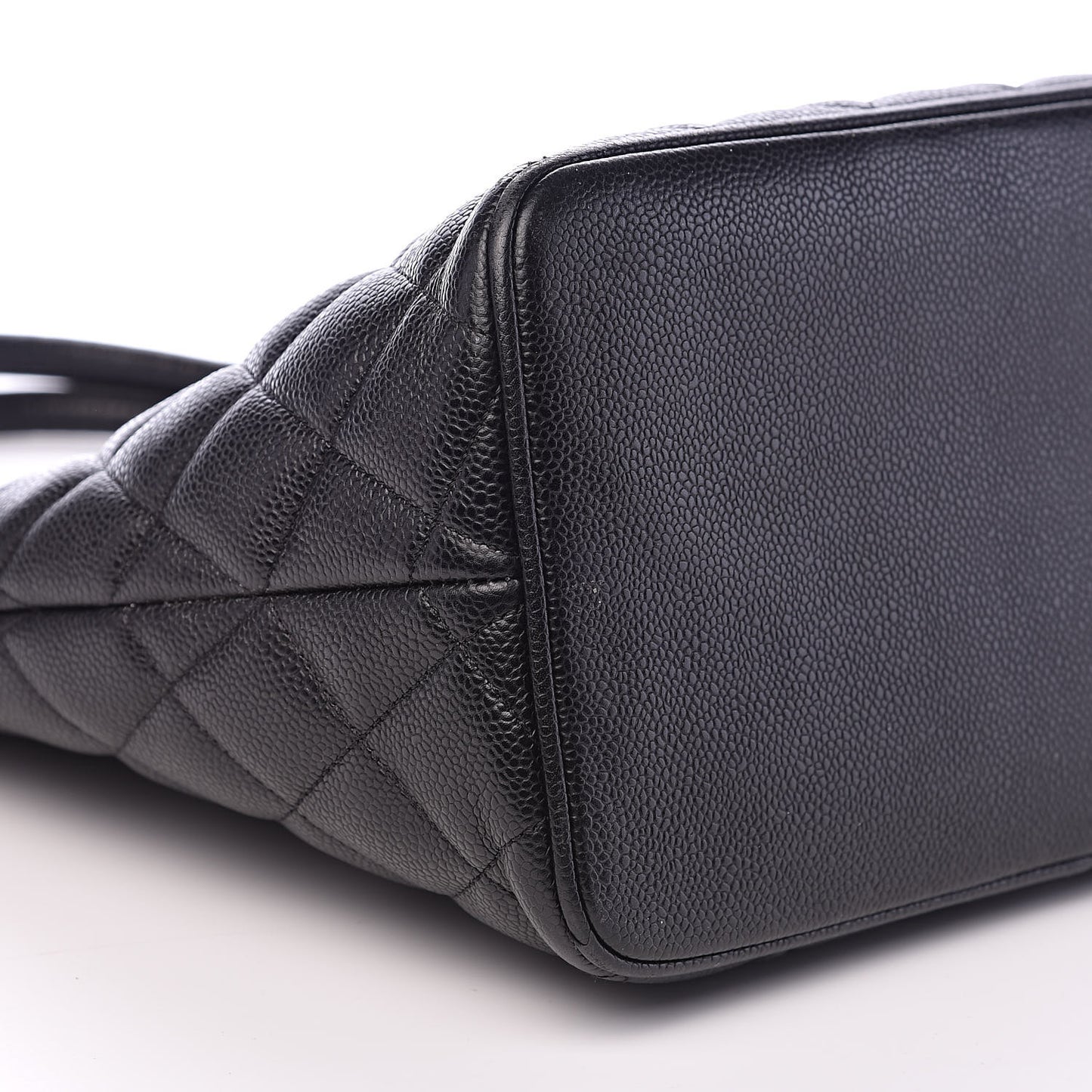 Caviar Medallion Tote Black