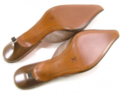 Louis Vuitton Mini Monogram Heels 39 5 of 9