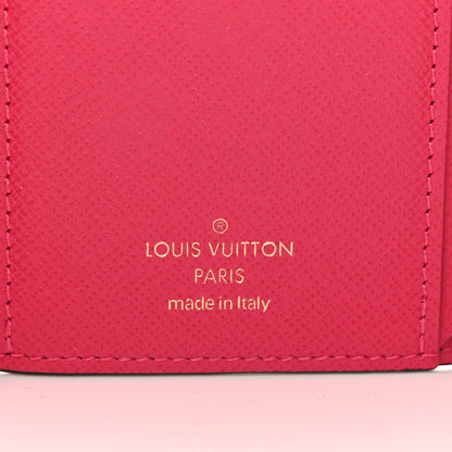 Louis Vuitton Monogram 2019 Christmas Animation Victorine Wallet Fuchsia 6 of 7