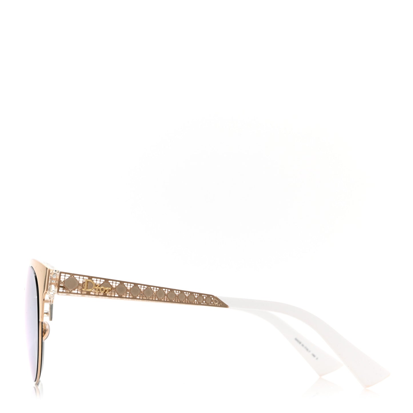 Diorama Mini Sunglasses Gold