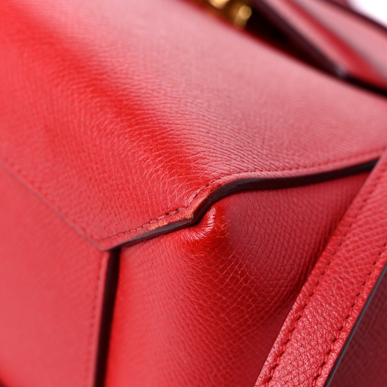 Celine Baby Grained Calfskin Micro Belt Bag Coquelicot 8 of 14
