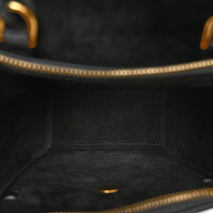 Celine Grained Calfskin Nano Belt Bag Black 5 of 10