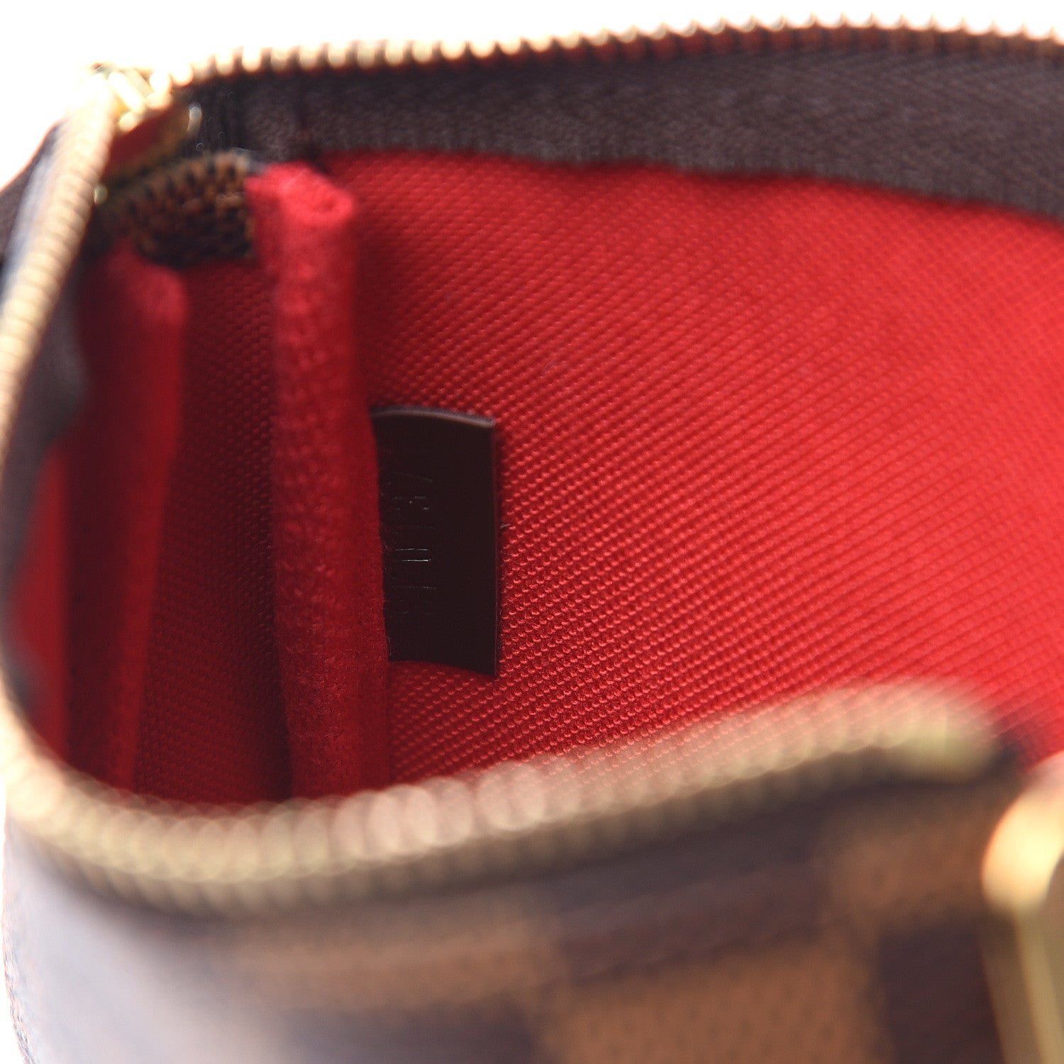 Louis Vuitton Damier Ebene Mini Pochette Accessories 6 of 7
