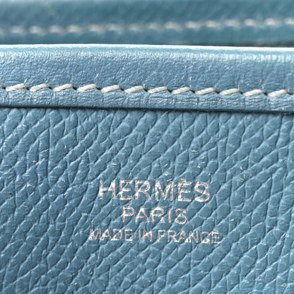 Hermes Epsom Evelyne PM Blue Jean 6 of 10