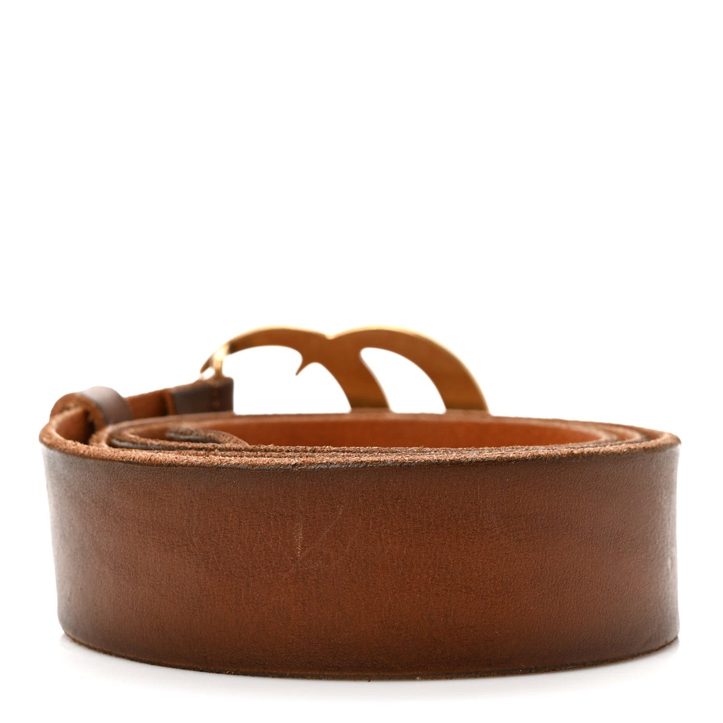 Faded Calfskin Double G 40mm Belt 95 38 Cuir