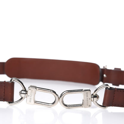 Louis Vuitton Calfskin Adjustable Strap Brown 4 of 6