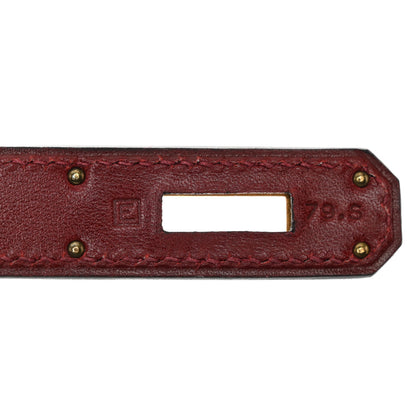 Hermes Box Kelly Sellier 32 Rouge H 7 of 14