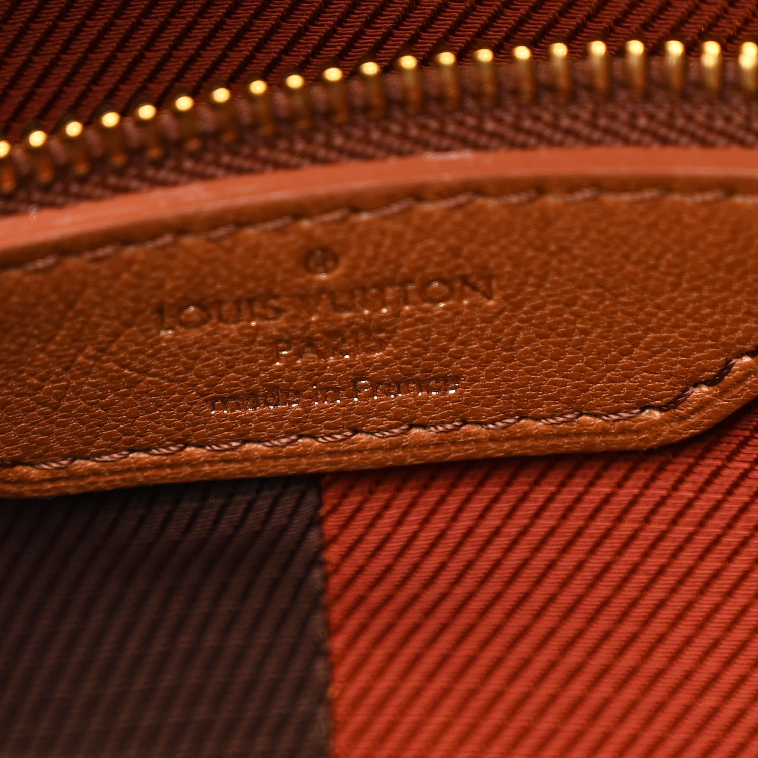 Louis Vuitton Monogram Stripes Medium Bag Bordeaux 6 of 10